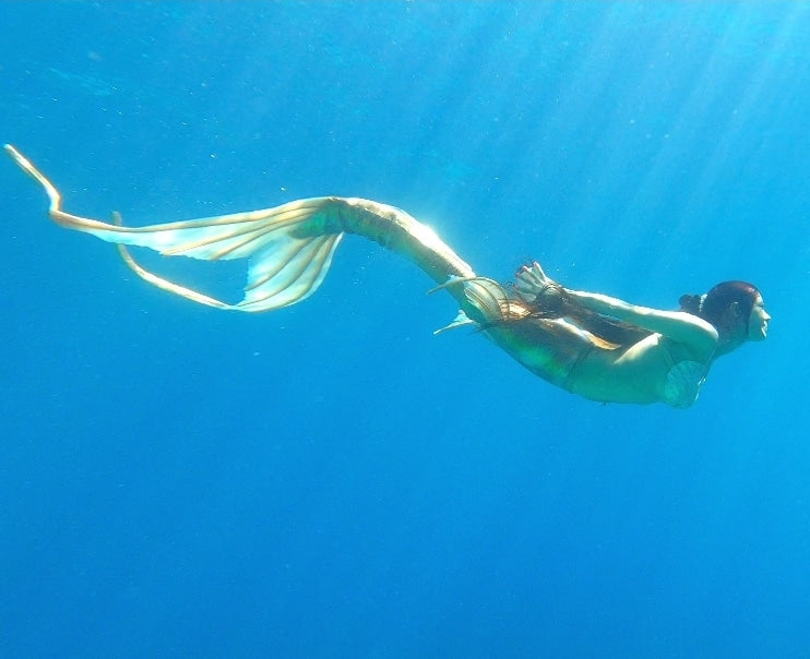 Queue de sirène silicone "Pieds invisibles"