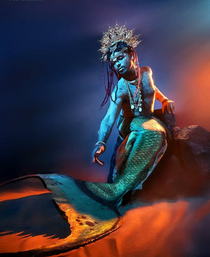 Queue de sirène silicone