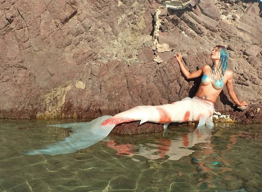 Queue de sirène silicone "Longfish/Extended tail"