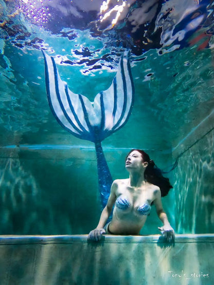 Queue de sirène silicone "Longfish/Extended tail"