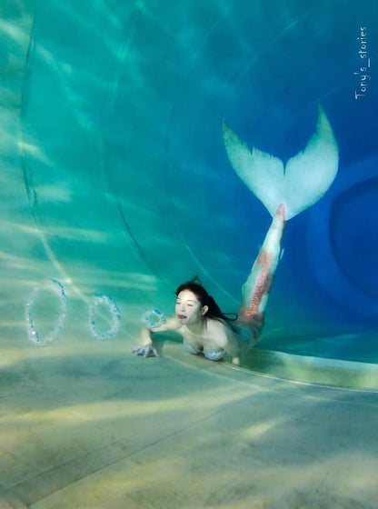 Queue de sirène silicone "Longfish/Extended tail"