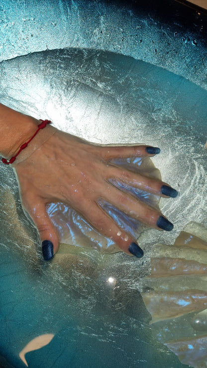 Gants palmées silicone