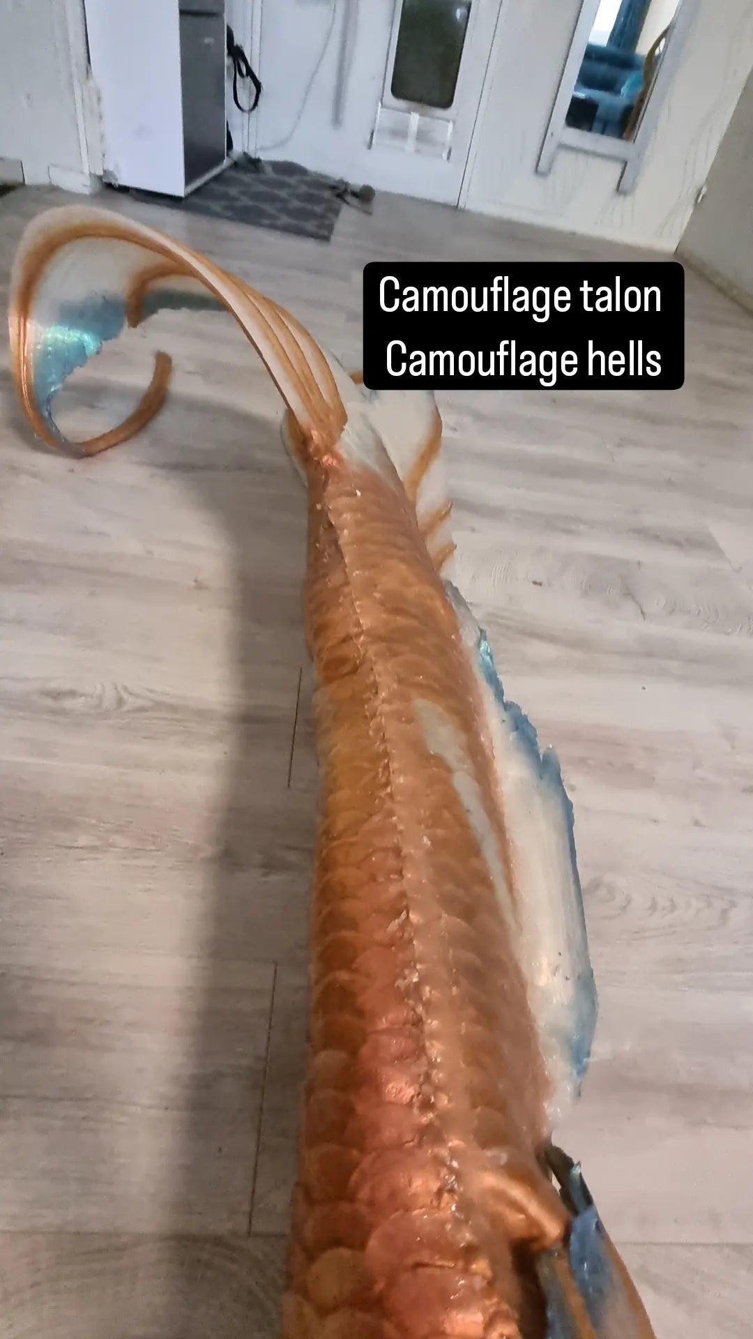 Queue de sirène silicone "Pieds invisibles"