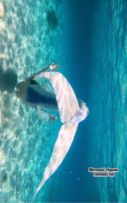 Queue de sirène silicone "Longfish/Extended tail"